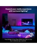 Philips Hue colour changing LED lightstrip 2m plus 1m extension (British brand)