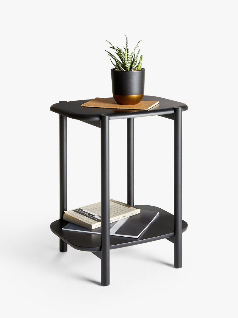 John Lewis Pebble side table with bamboo frame, imported from the UK