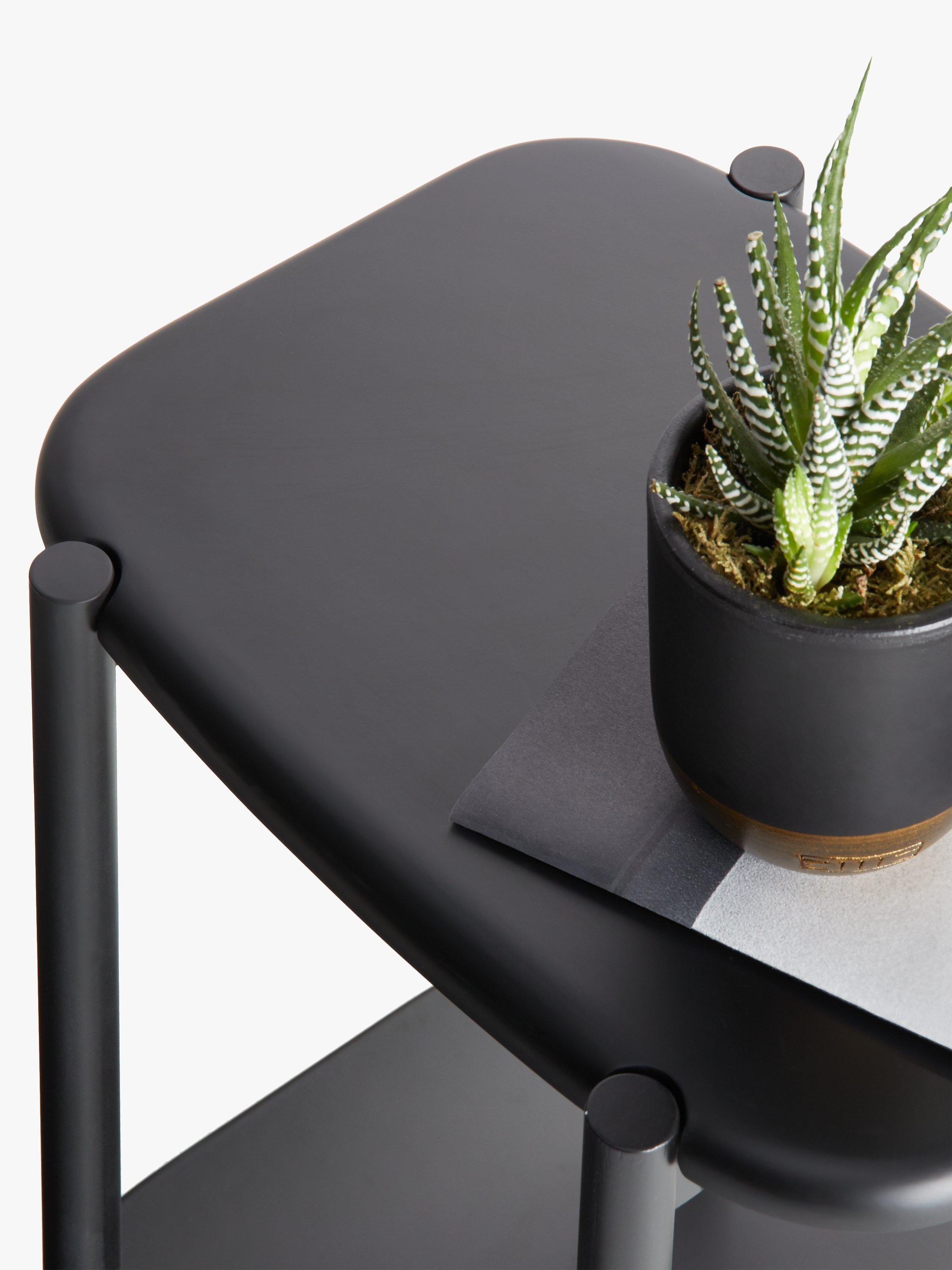 John Lewis Pebble side table with bamboo frame, imported from the UK