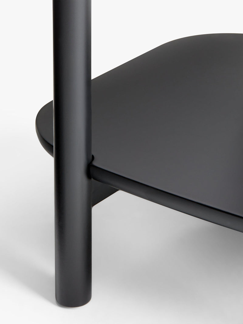 John Lewis Pebble side table with bamboo frame, imported from the UK