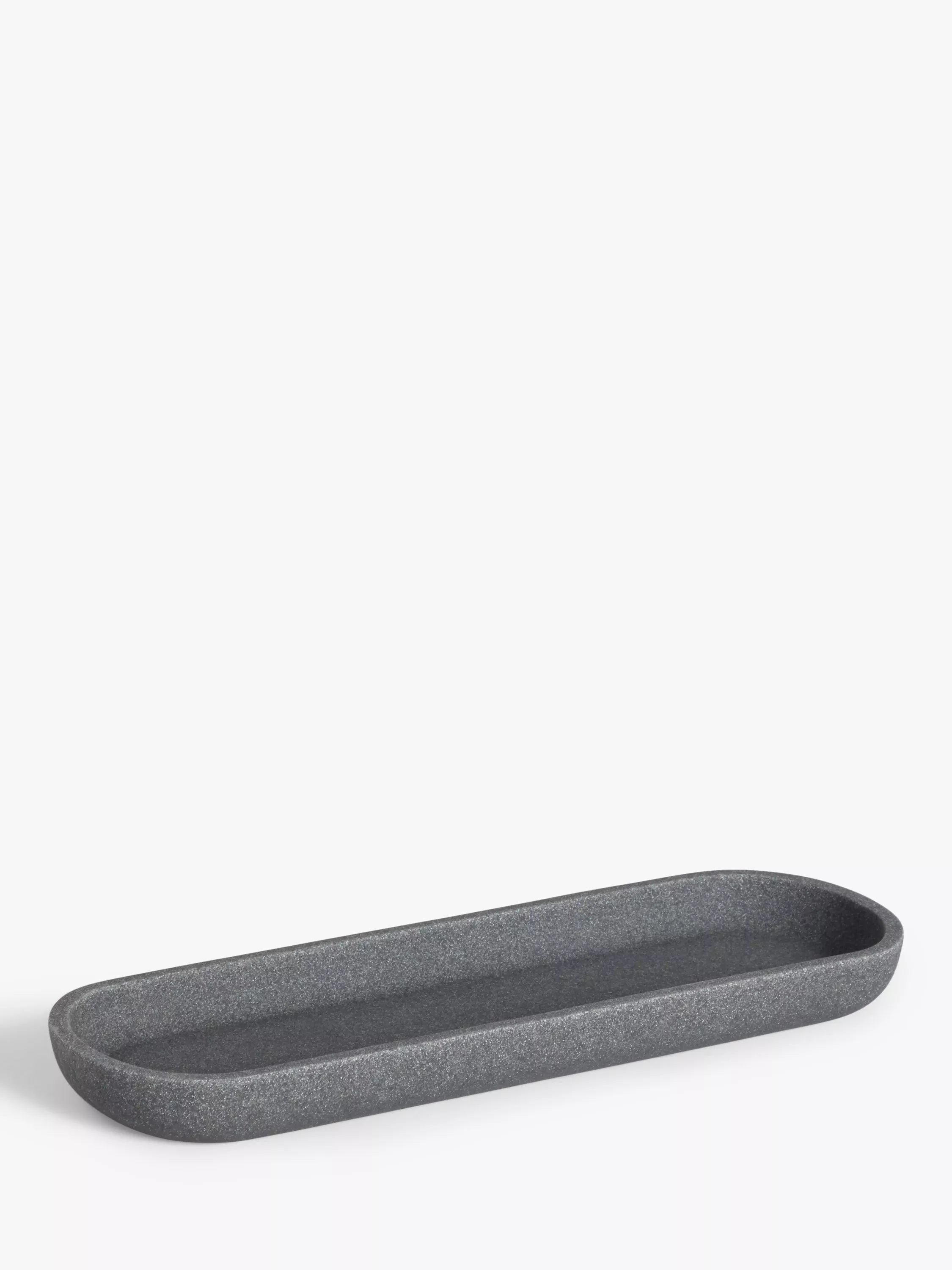 John Lewis Drift Bathroom Tray - Natural