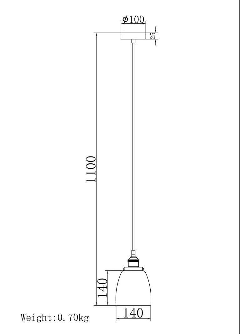John Lewis ceiling light clear brass H14x14cm, imported from the UK