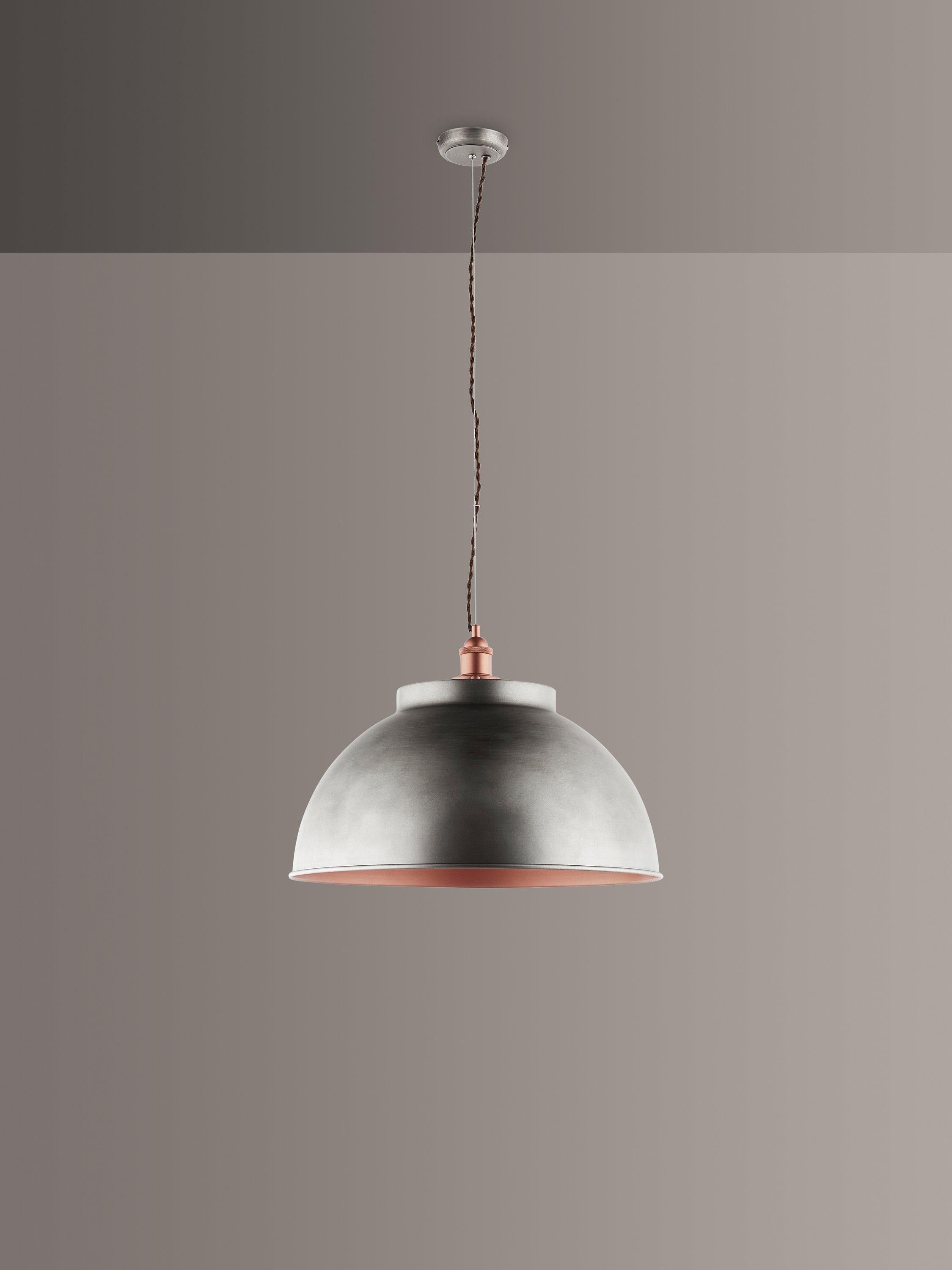 John Lewis Baldwin extra large pendant ceiling light, imported from the UK