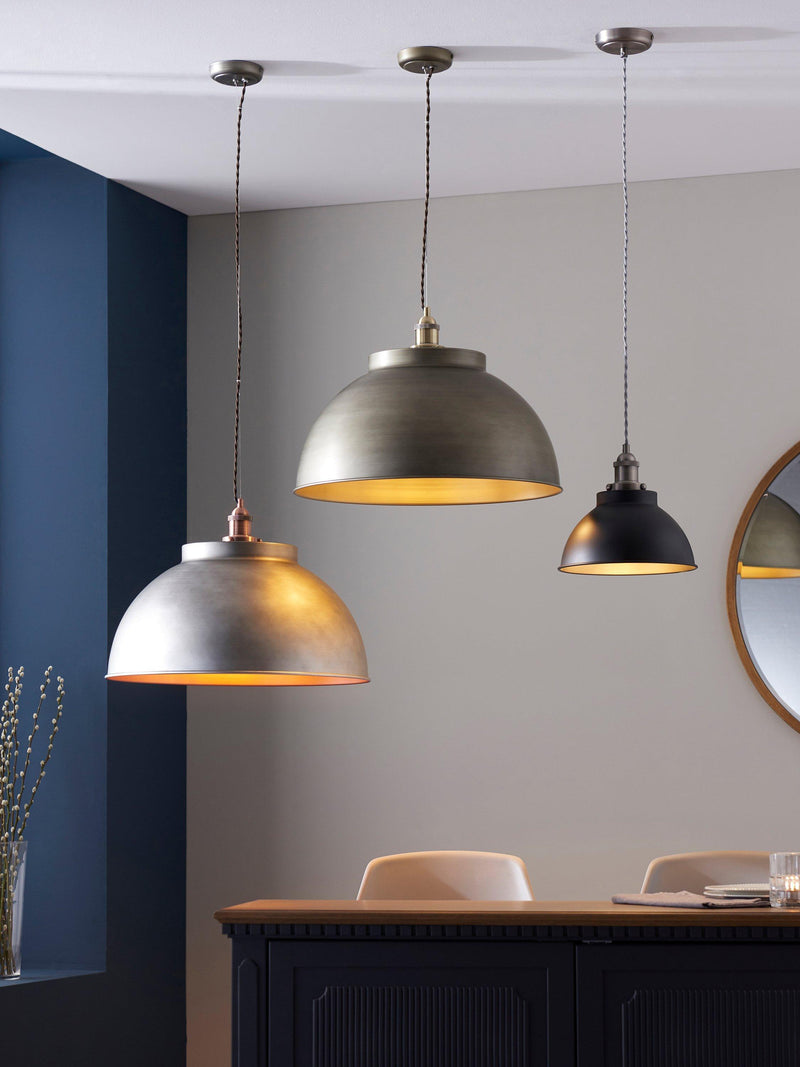 John Lewis Baldwin extra large pendant ceiling light, imported from the UK