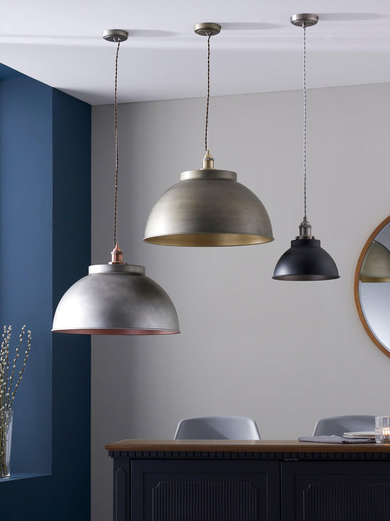 John Lewis Baldwin extra large pendant ceiling light, imported from the UK