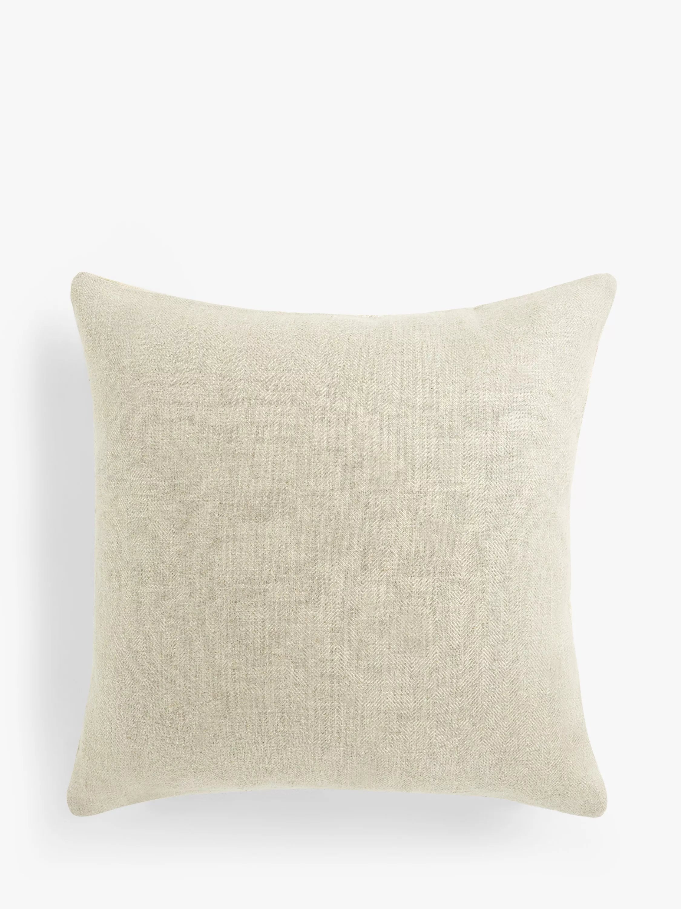 Sanderson vintage floral cushion in Biscuit color (British brand)