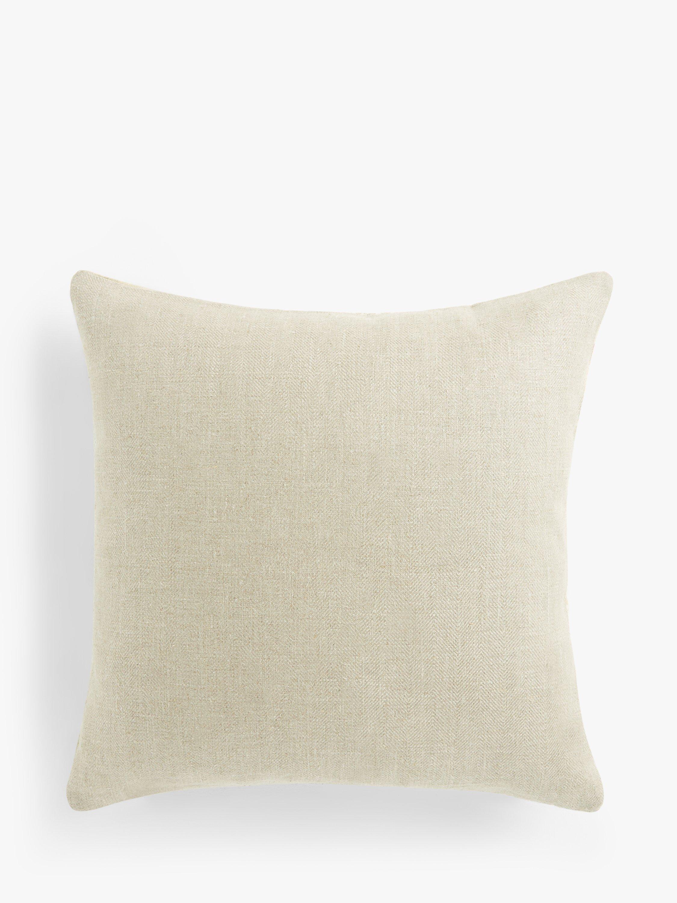 Sanderson vintage floral cushion in Biscuit color (British brand)