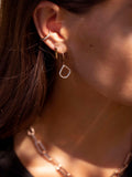 Monica Vinader Riva diamond drop earrings 0.09 carat - British product