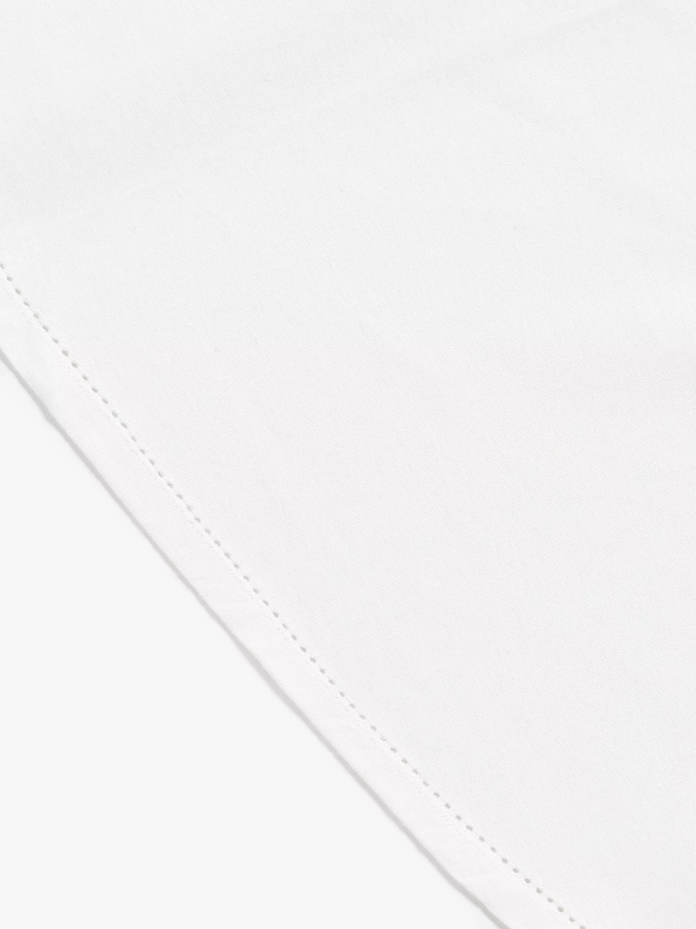 John Lewis Hem Stitch white tablecloth 180cm, imported from the UK