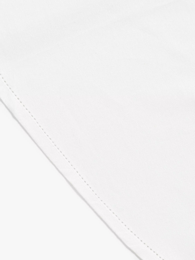 John Lewis Hem Stitch white tablecloth 180cm, imported from the UK
