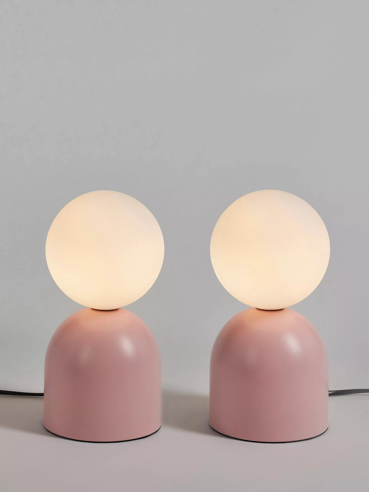 John Lewis Lupo Touch Table Lamps, Set of 2