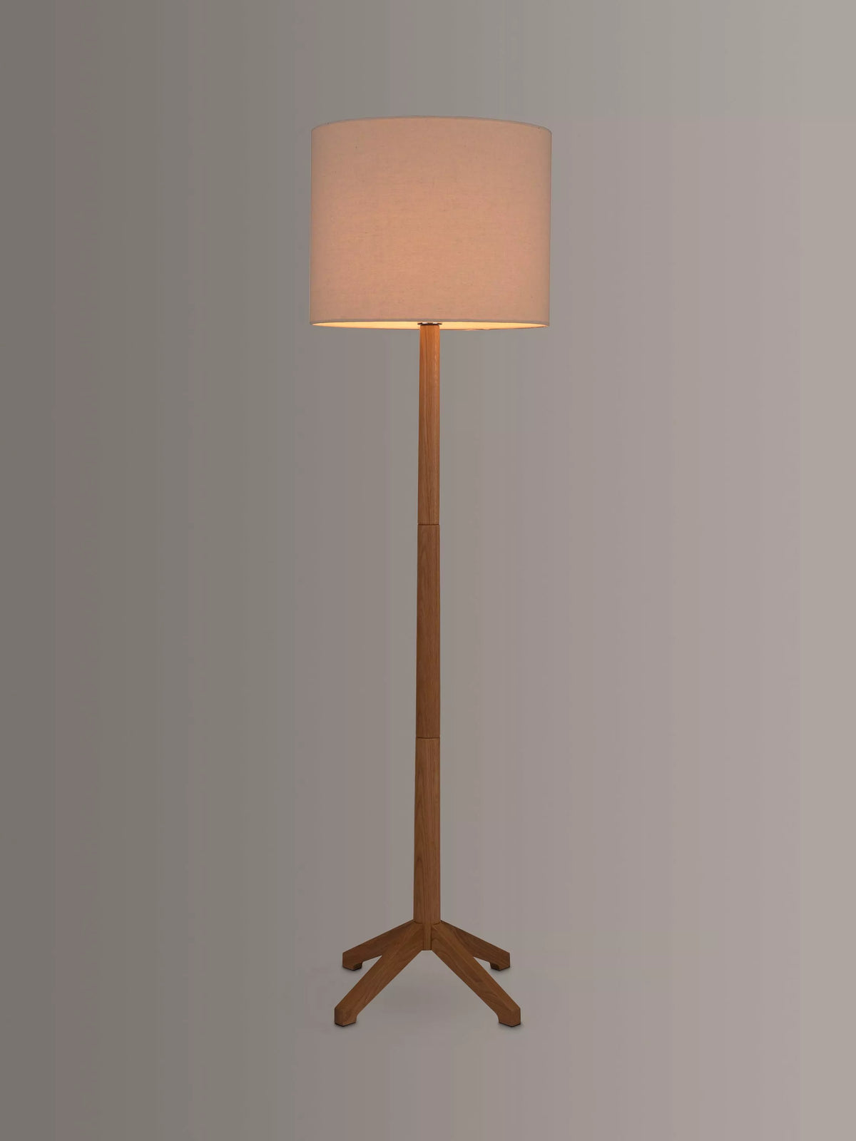 John Lewis Dara floor lamp in FSC certified oak (British brand)