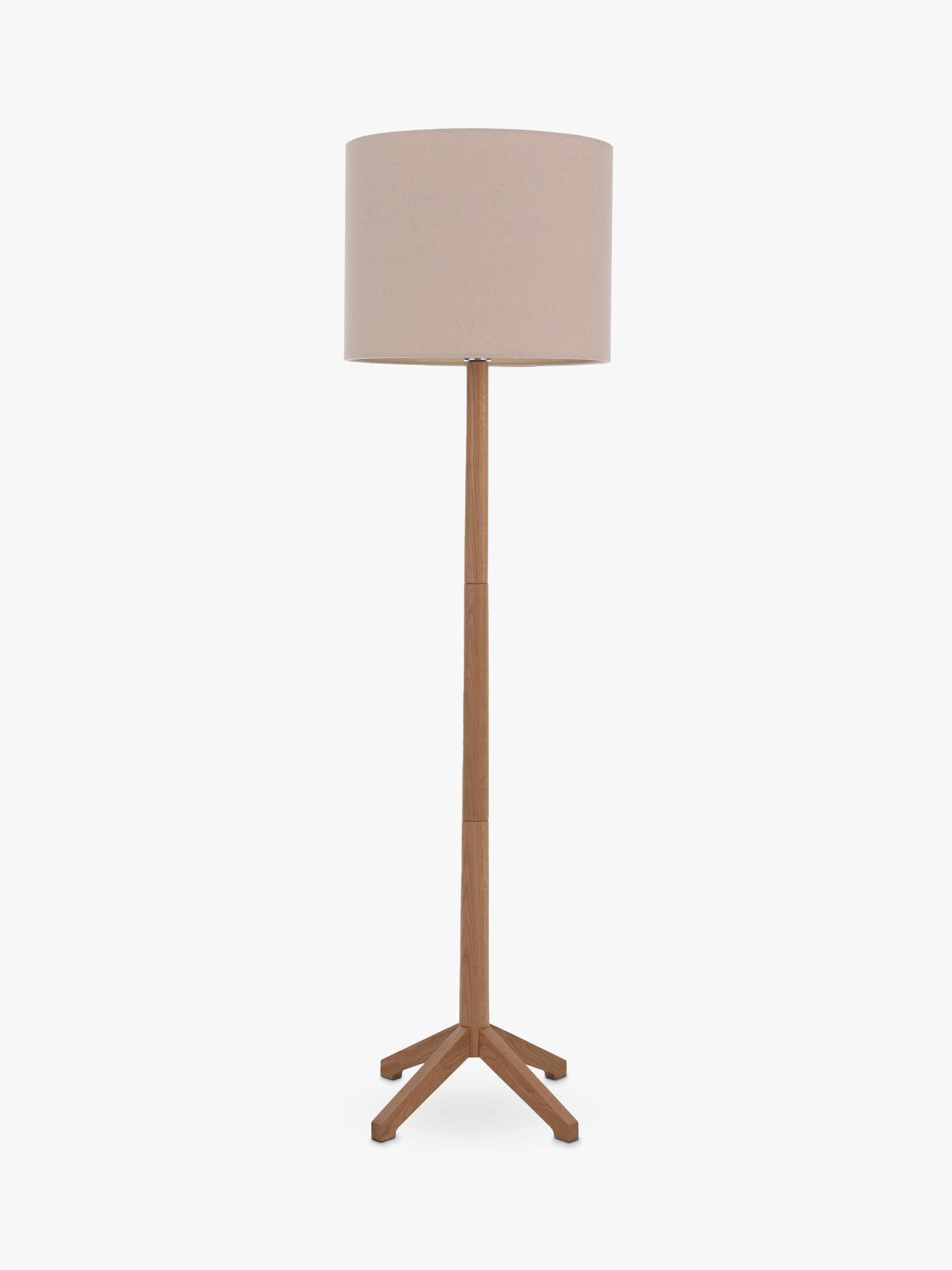 John Lewis Dara floor lamp in FSC certified oak (British brand)