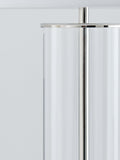 Bay Lighting Grace touch table lamp glass base fabric shade 57cm, imported from the UK