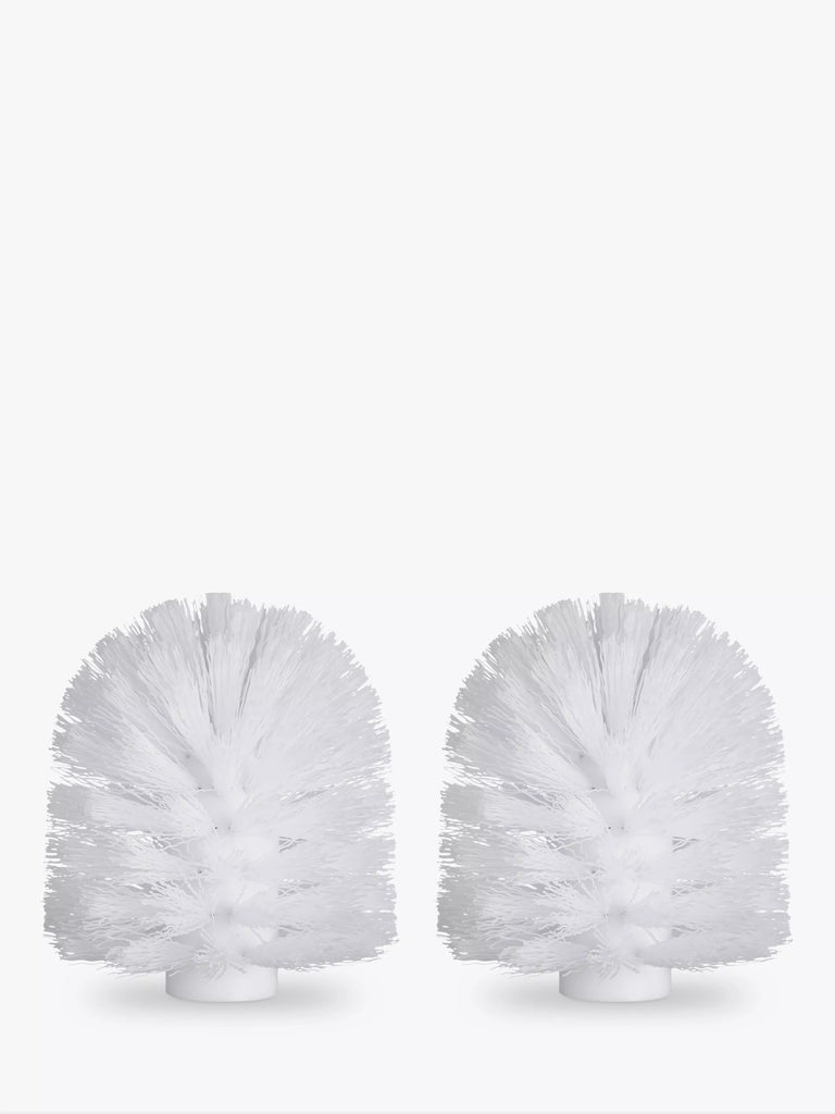 John Lewis Toilet Brush Head, 85mm, Pack of 2