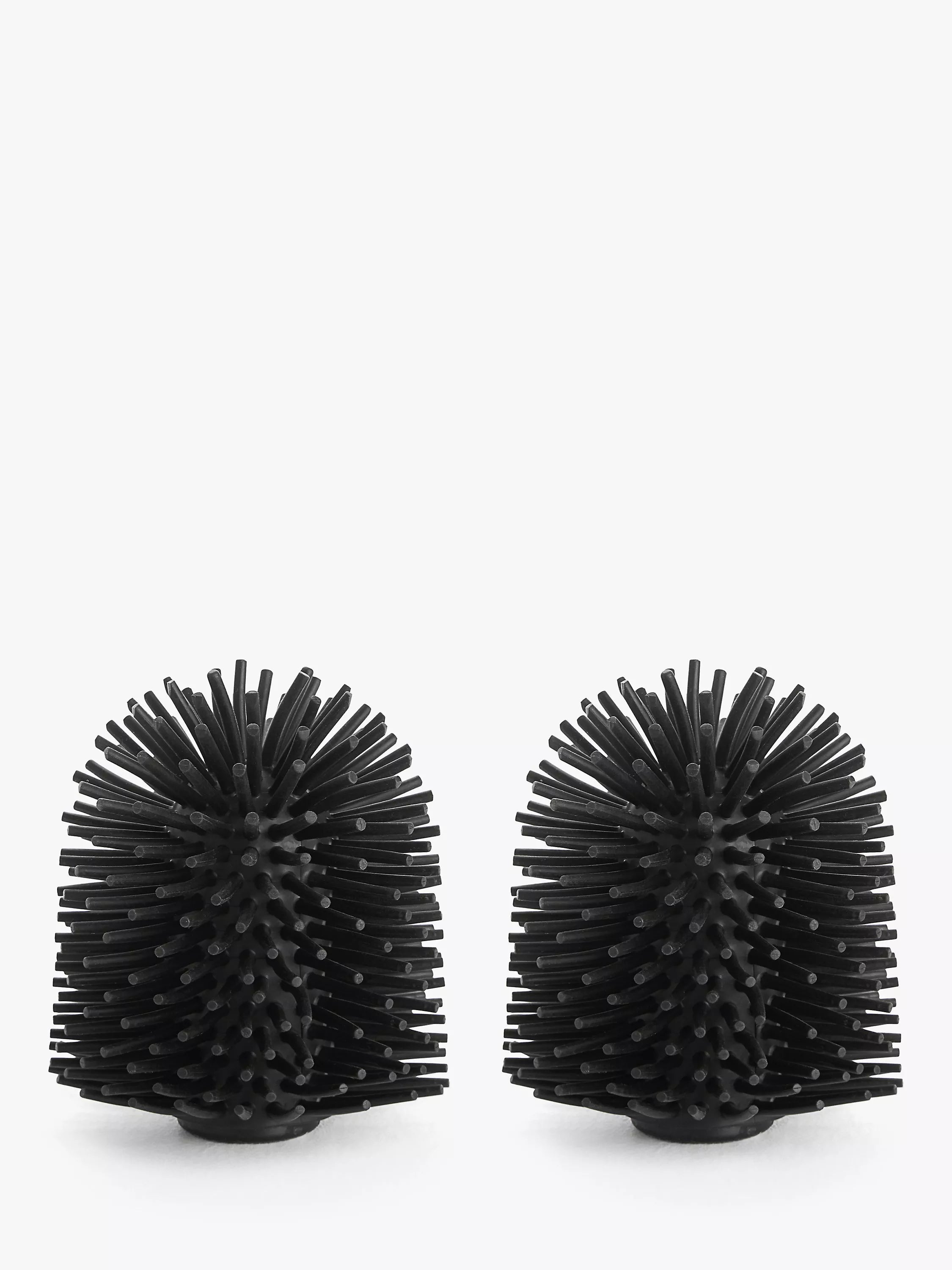 John Lewis silicone toilet brush head 85mm pack of 2, UK version