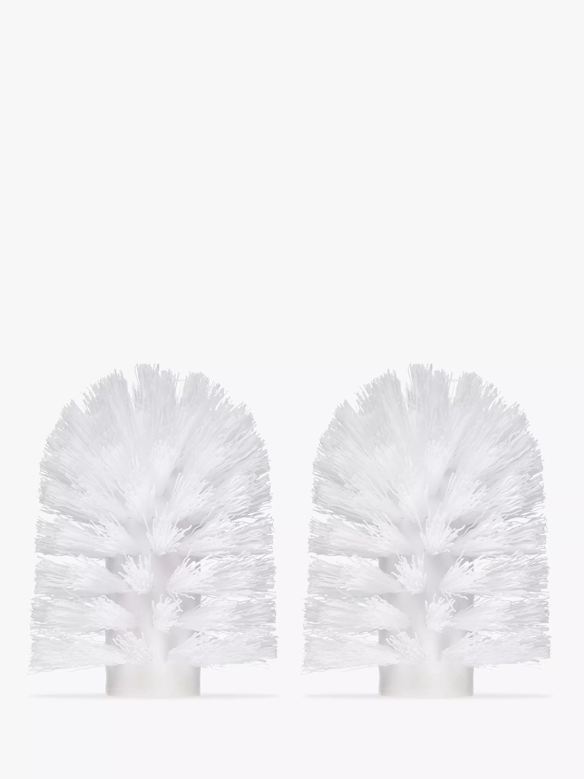 John Lewis spare toilet brush head 70mm pack of 2 - British product