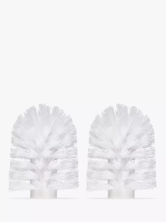 John Lewis Spare Toilet Brush Head, Medium, 70mm, Pack of 2