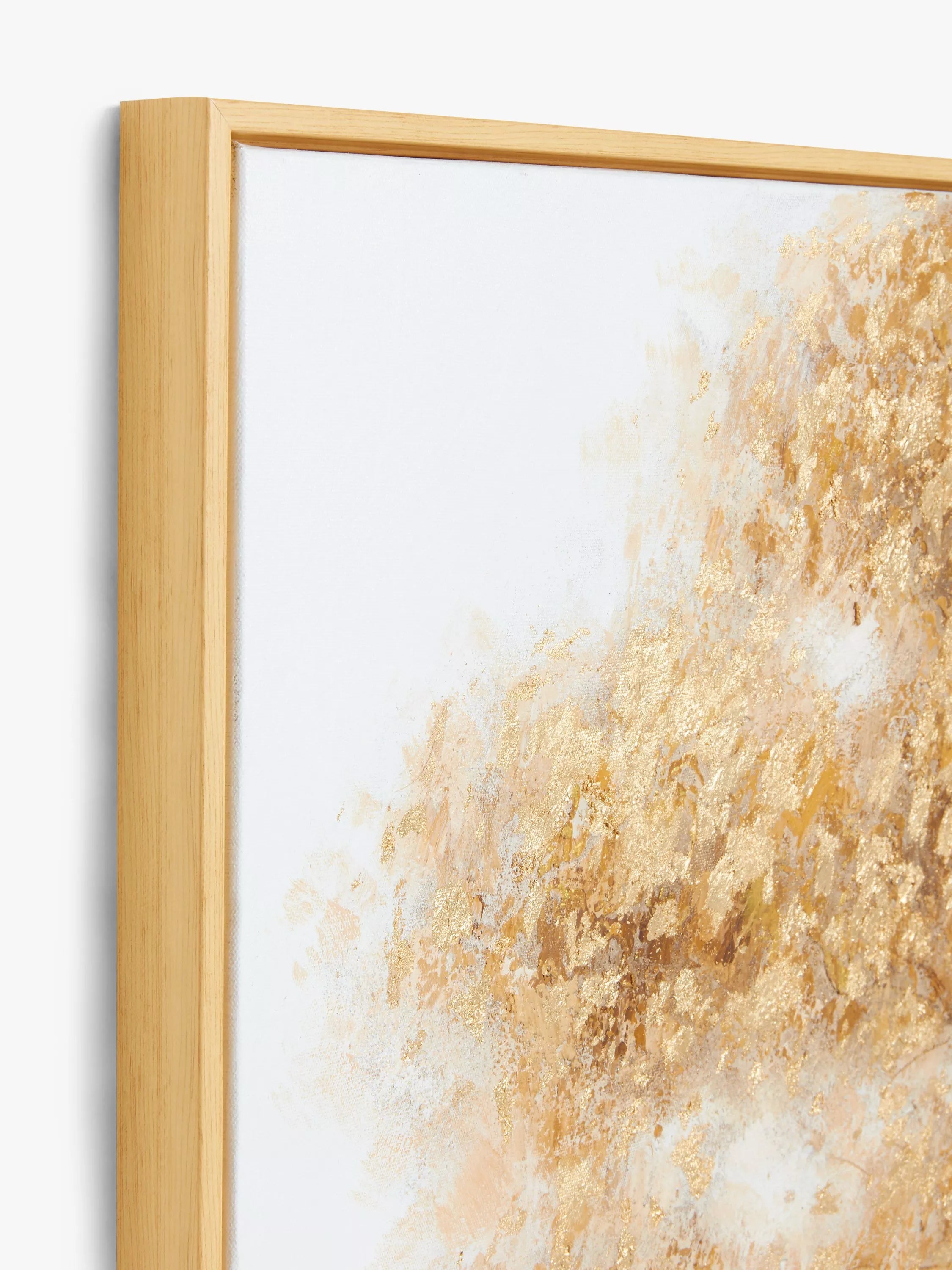 John Lewis Canvas Print Gold Tree 80x120cm (British brand)