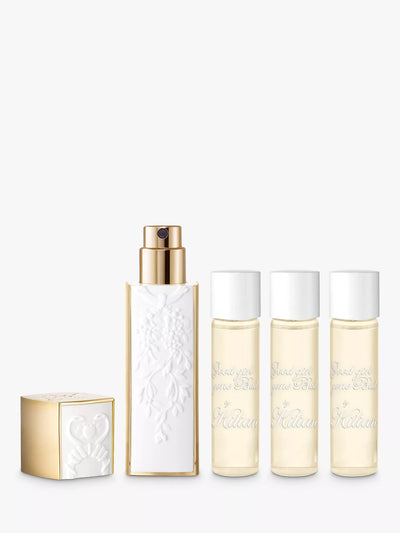مجموعة هدايا عطر للسفر بماء عطر مع بخاخ قابل لإعادة الملء وعبوات إعادة الملء - اشتري عبر الإنترنت من McGrocer