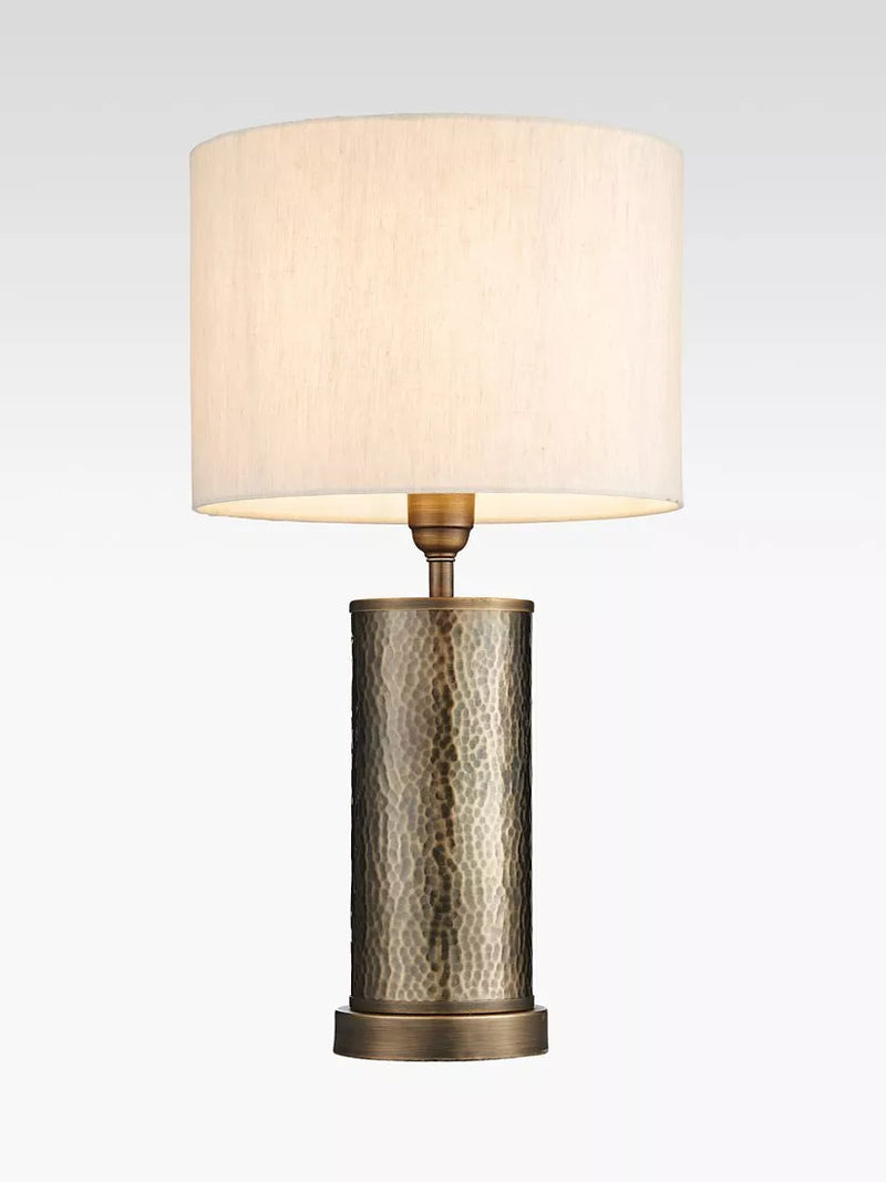 Bay Lighting Narva table lamp aged bronze 55.5cm tall, UK version