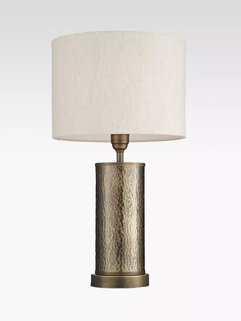 Bay Lighting Narva table lamp aged bronze 55.5cm tall, UK version