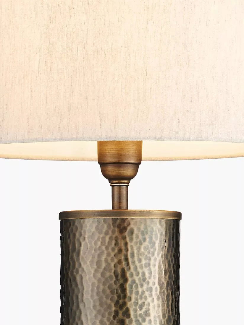 Bay Lighting Narva table lamp aged bronze 55.5cm tall, UK version