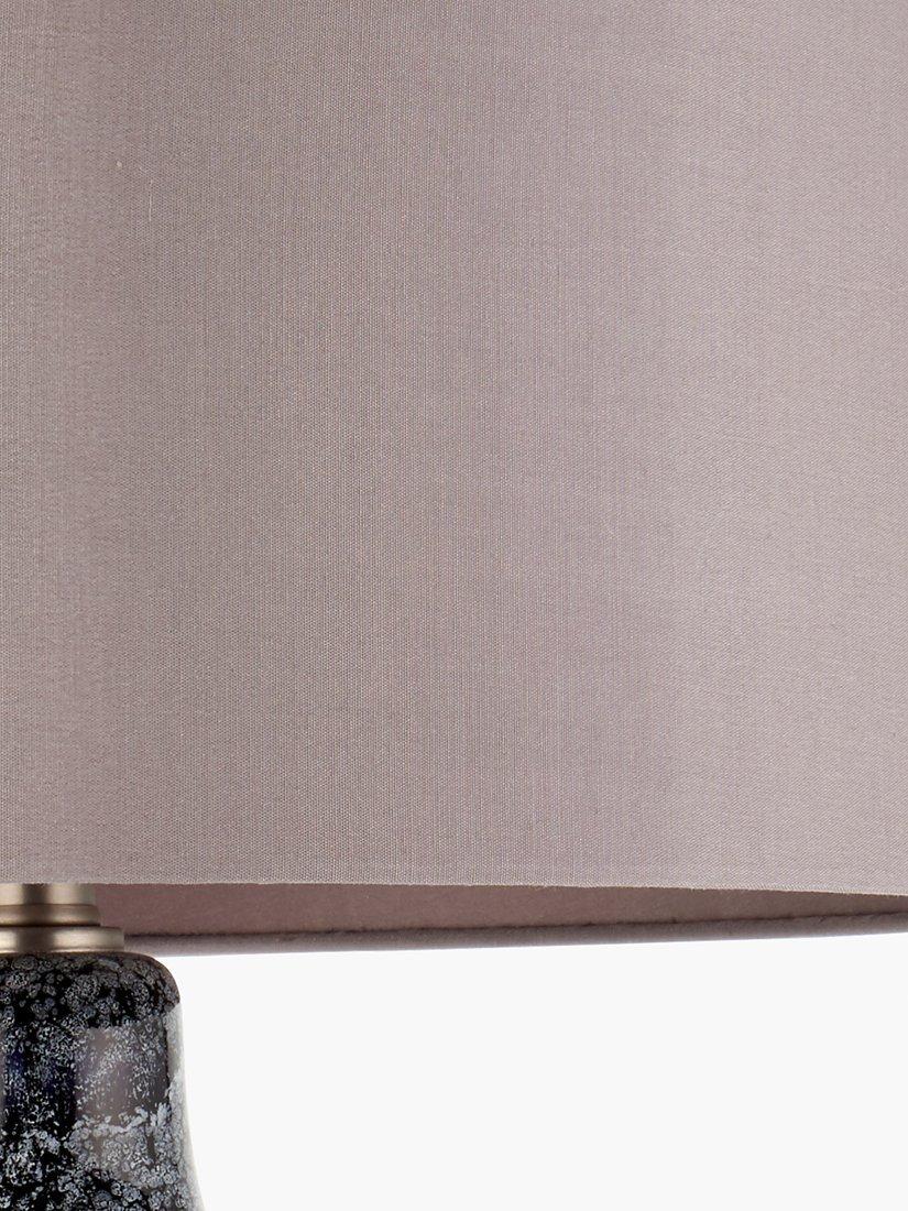 Bay Lighting Esma glass table lamp grey - British product