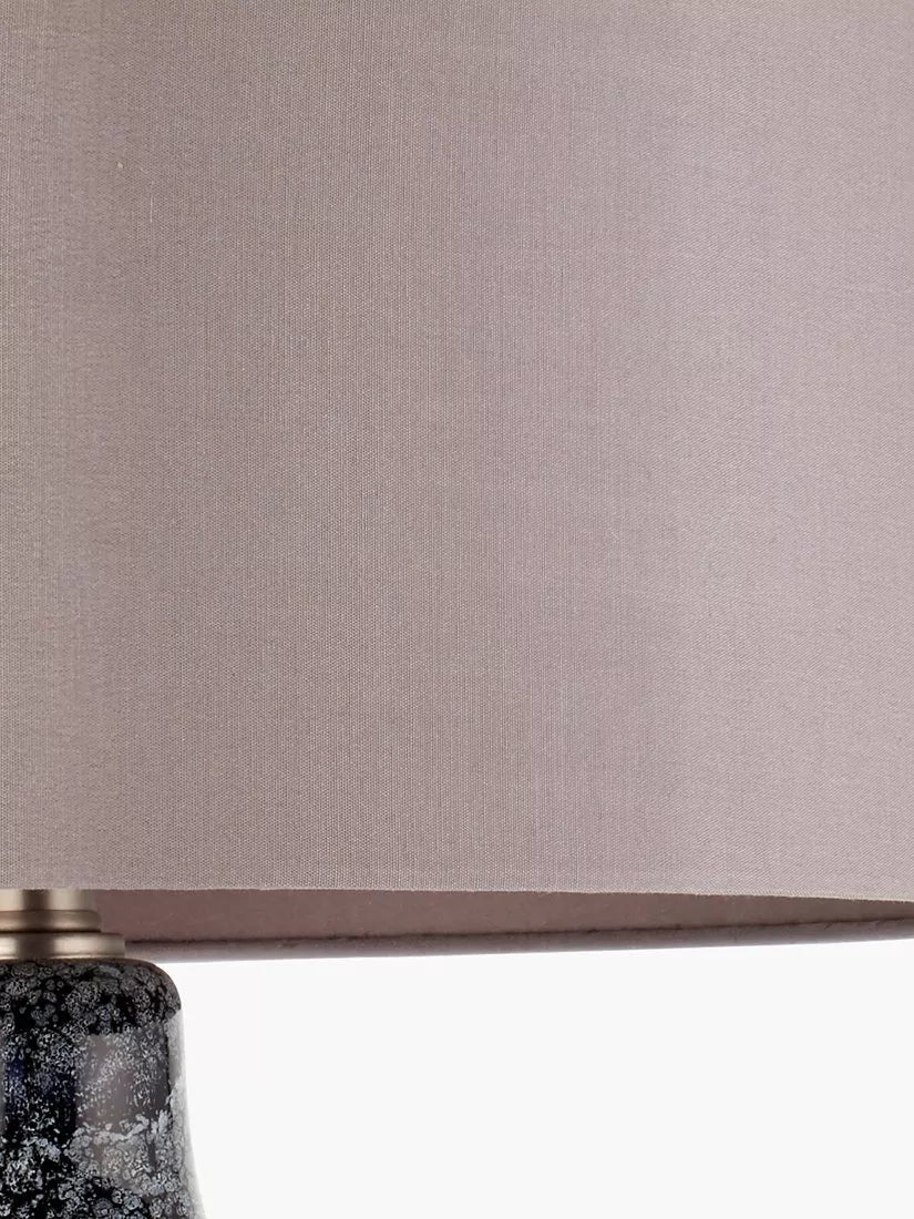 Bay Lighting Esma glass table lamp grey - British product