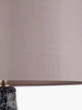 Bay Lighting Esma glass table lamp grey - British product