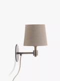 John Lewis Ansel antique pewter wall light - British product