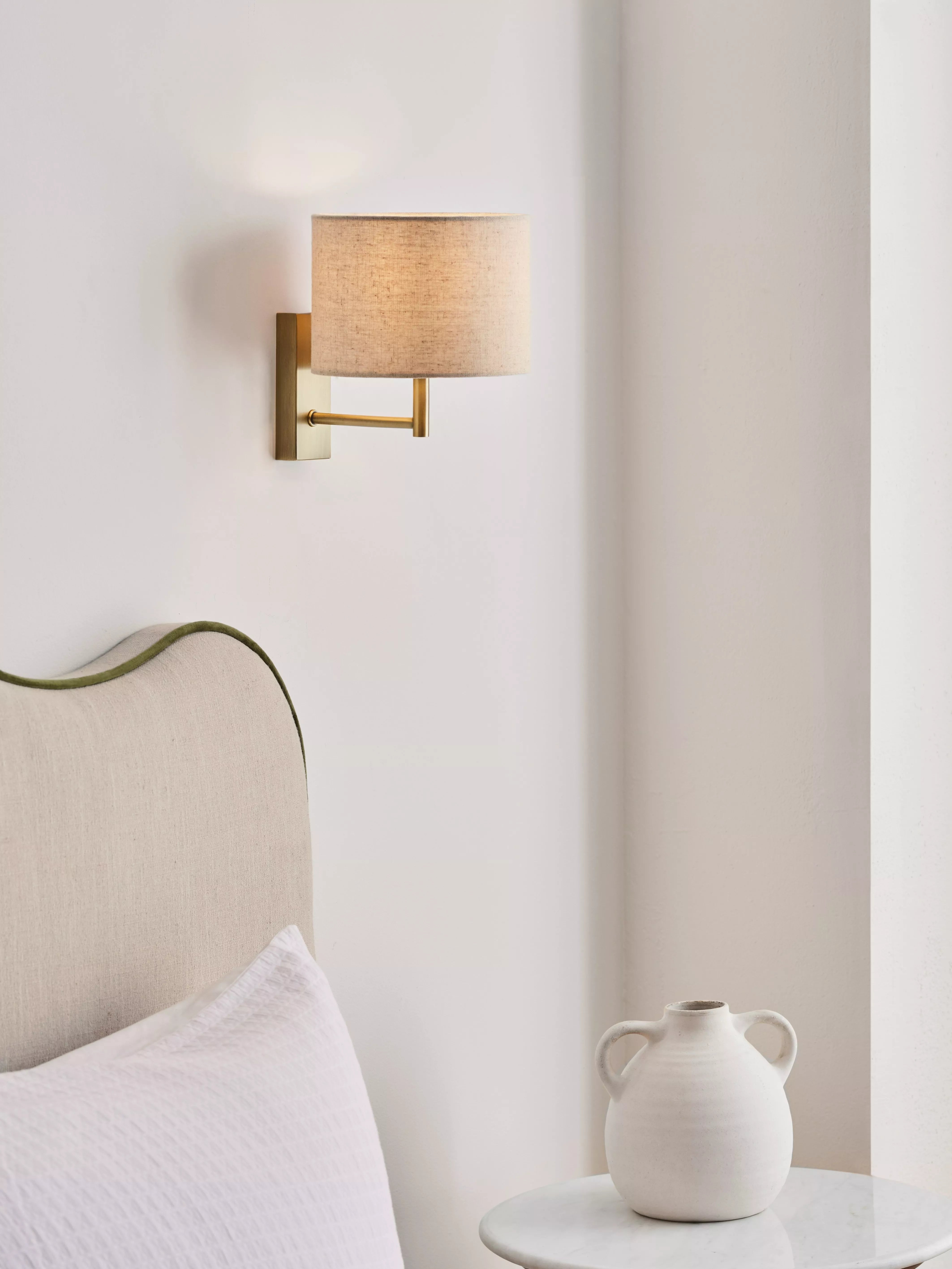John Lewis Blakely wall light antique finish, UK version