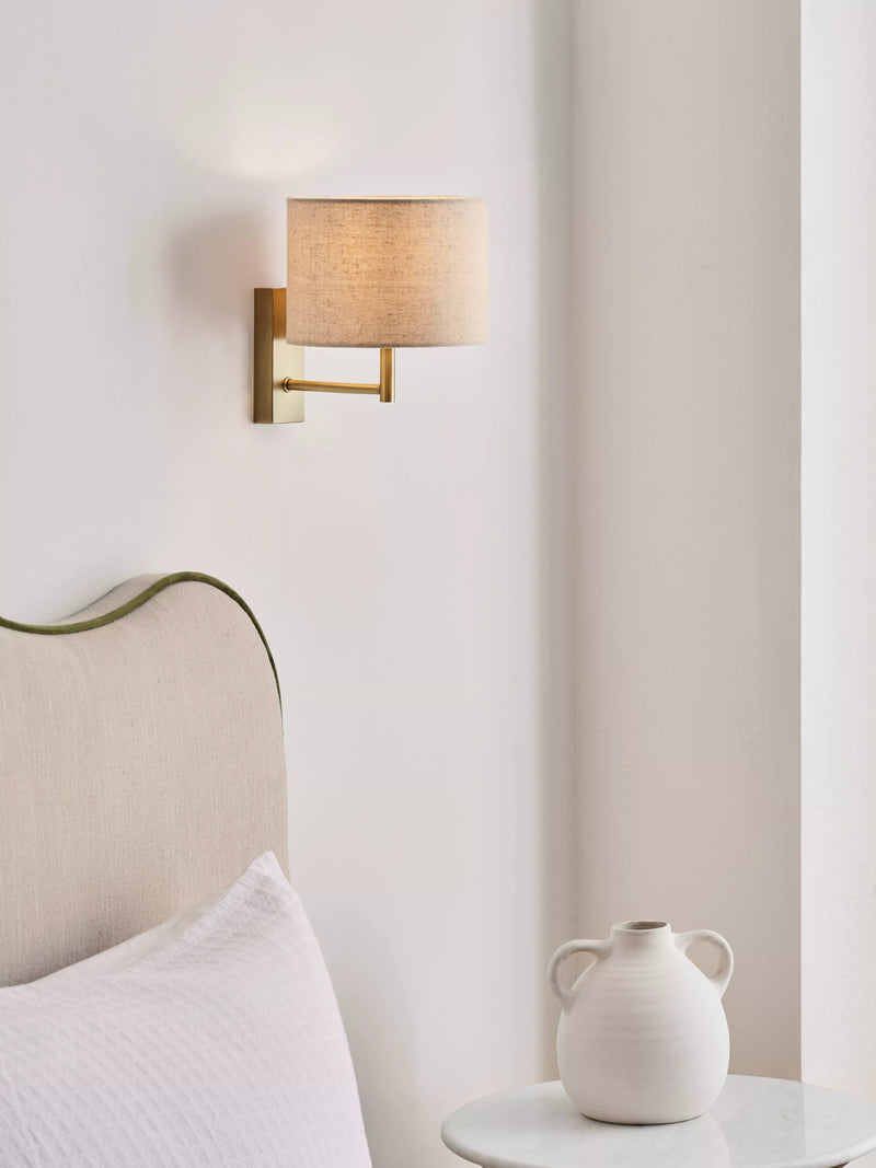 John Lewis Blakely wall light antique finish, UK version
