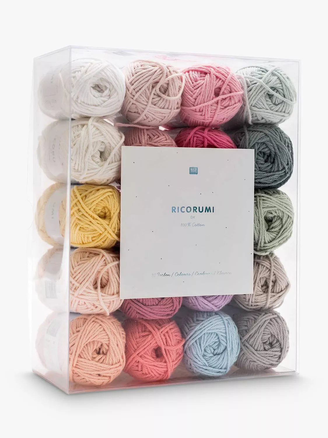 Rico Design Ricorumi baby yarn pack of 20 25g balls, UK version