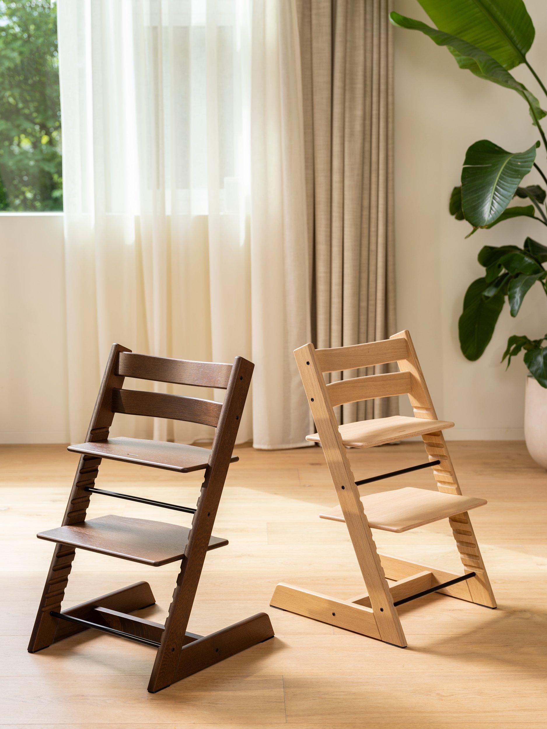 Stokke Tripp Trapp highchair Oak Natural, imported from the UK
