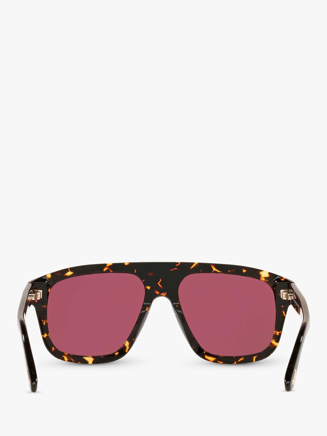 TOM FORD Thor rectangular sunglasses brown 56mm, UK version