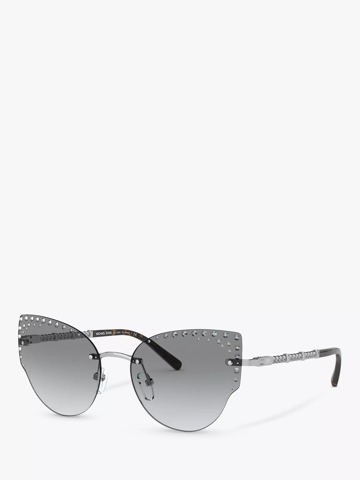 Michael Kors cat's eye sunglasses silver gradient lens - British product