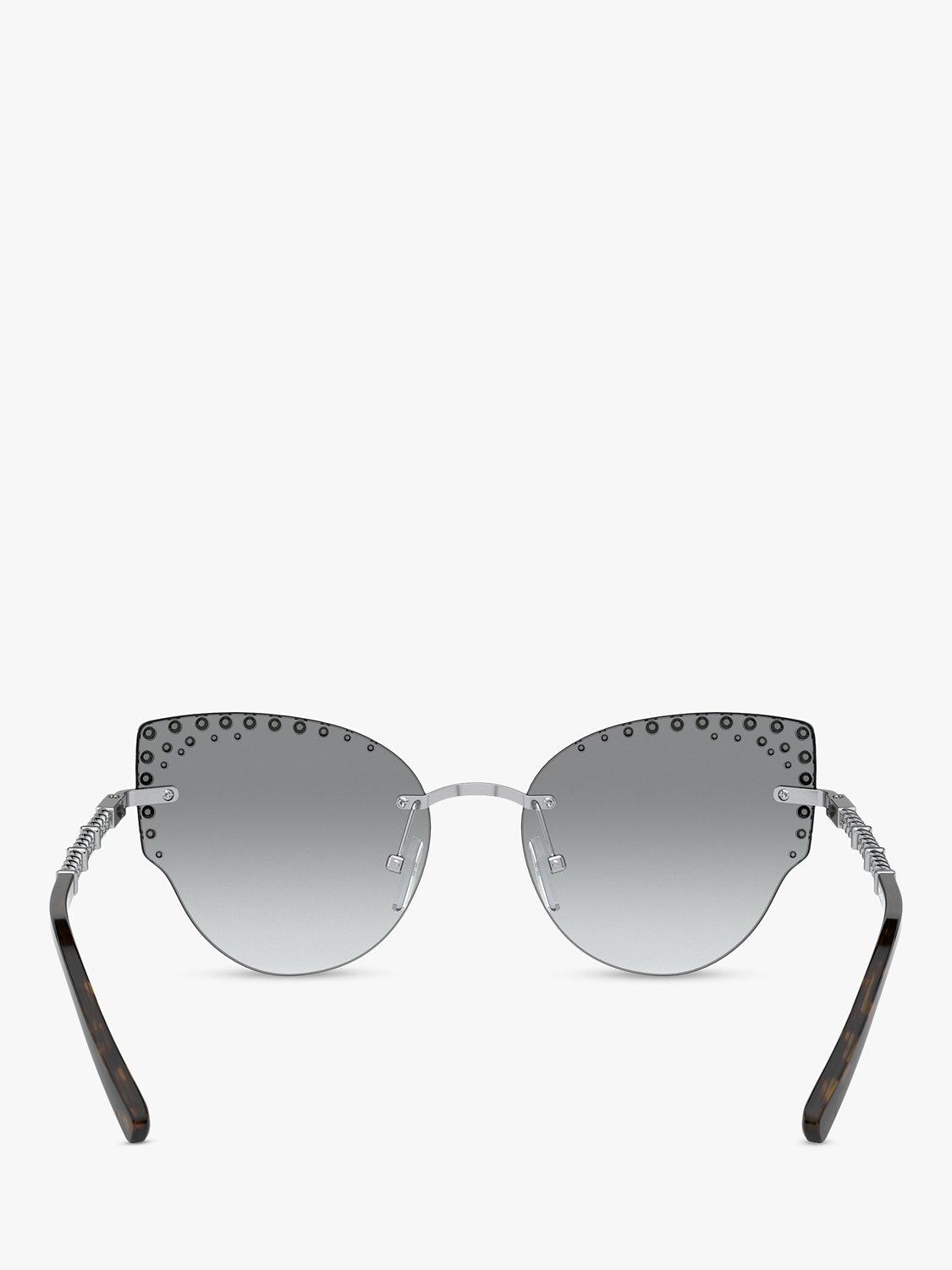 Michael Kors Katzenaugen-Sonnenbrille silberner Verlaufsfilter - Britisches Produkt