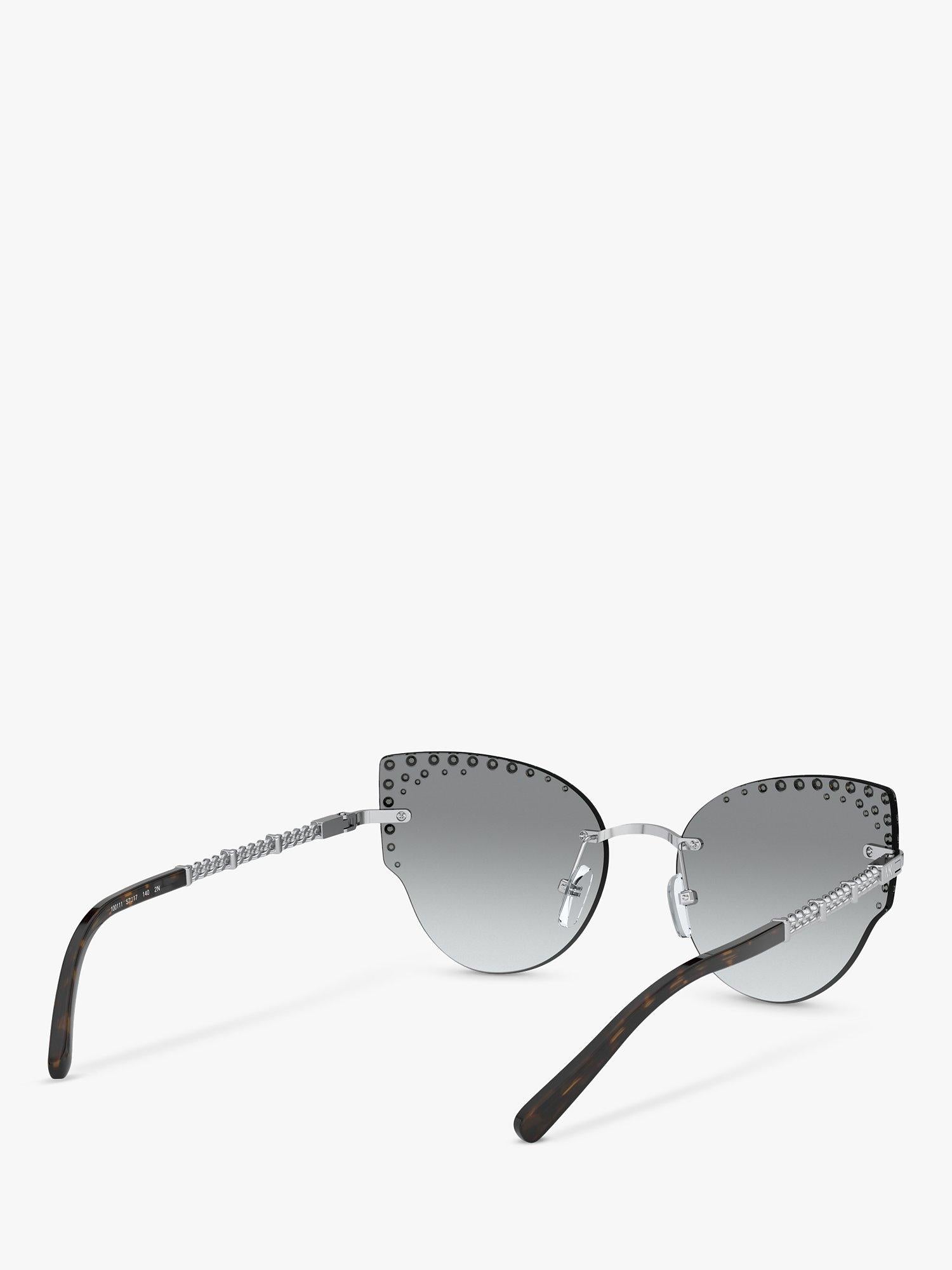 Michael Kors cat's eye sunglasses silver gradient lens - British product