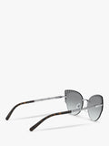 Michael Kors cat's eye sunglasses silver gradient lens - British product