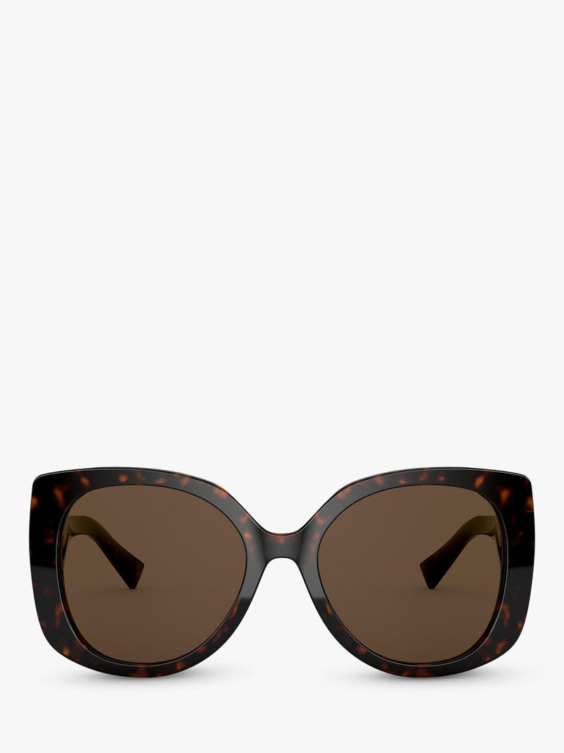 Versace women's square sunglasses black acetate 56mm - British product
