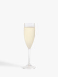 John Lewis plastic champagne flutes clear set of 4 180ml, UK version