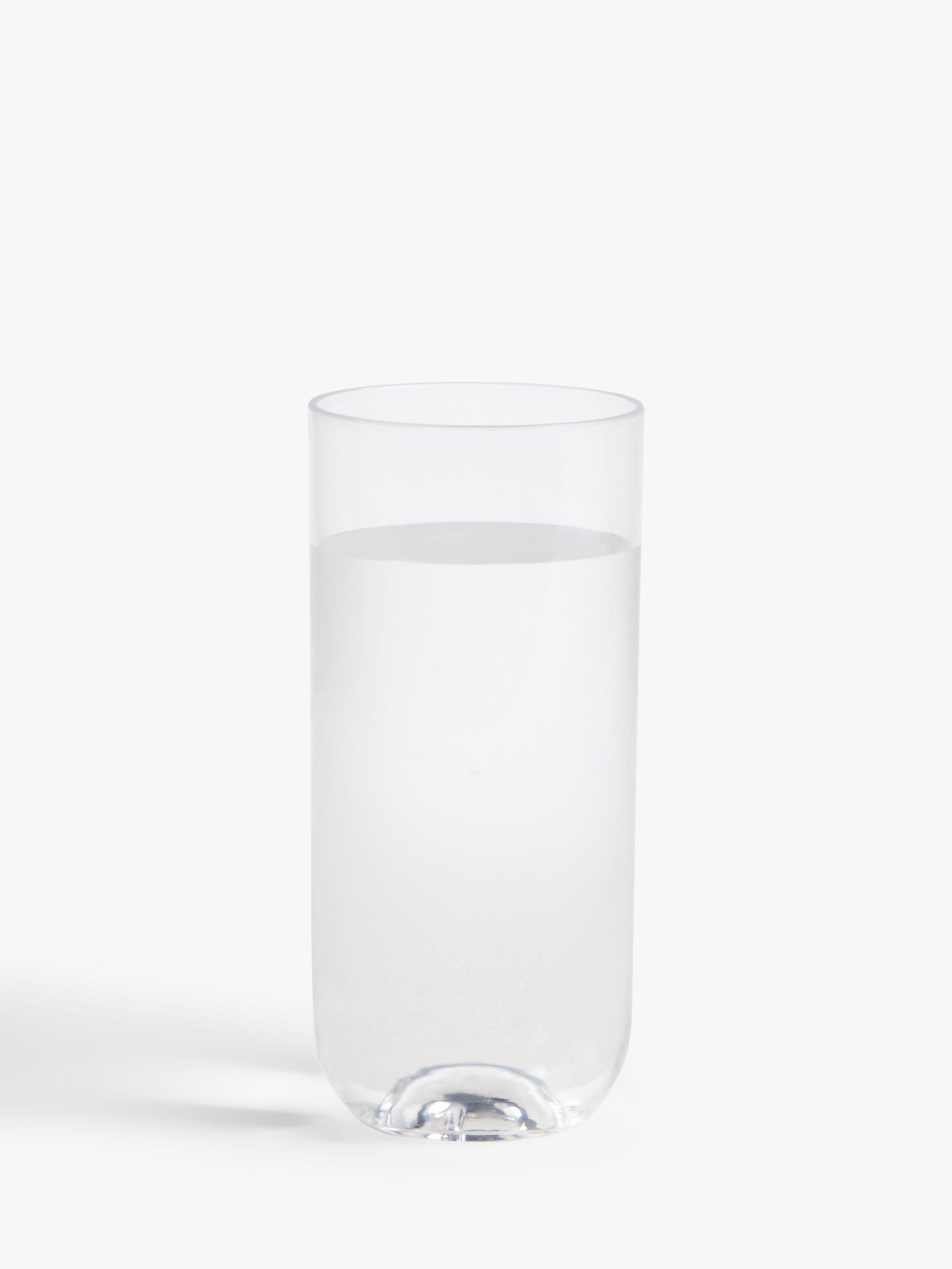 John Lewis picnic highballs set 4 clear 500ml, imported from the UK