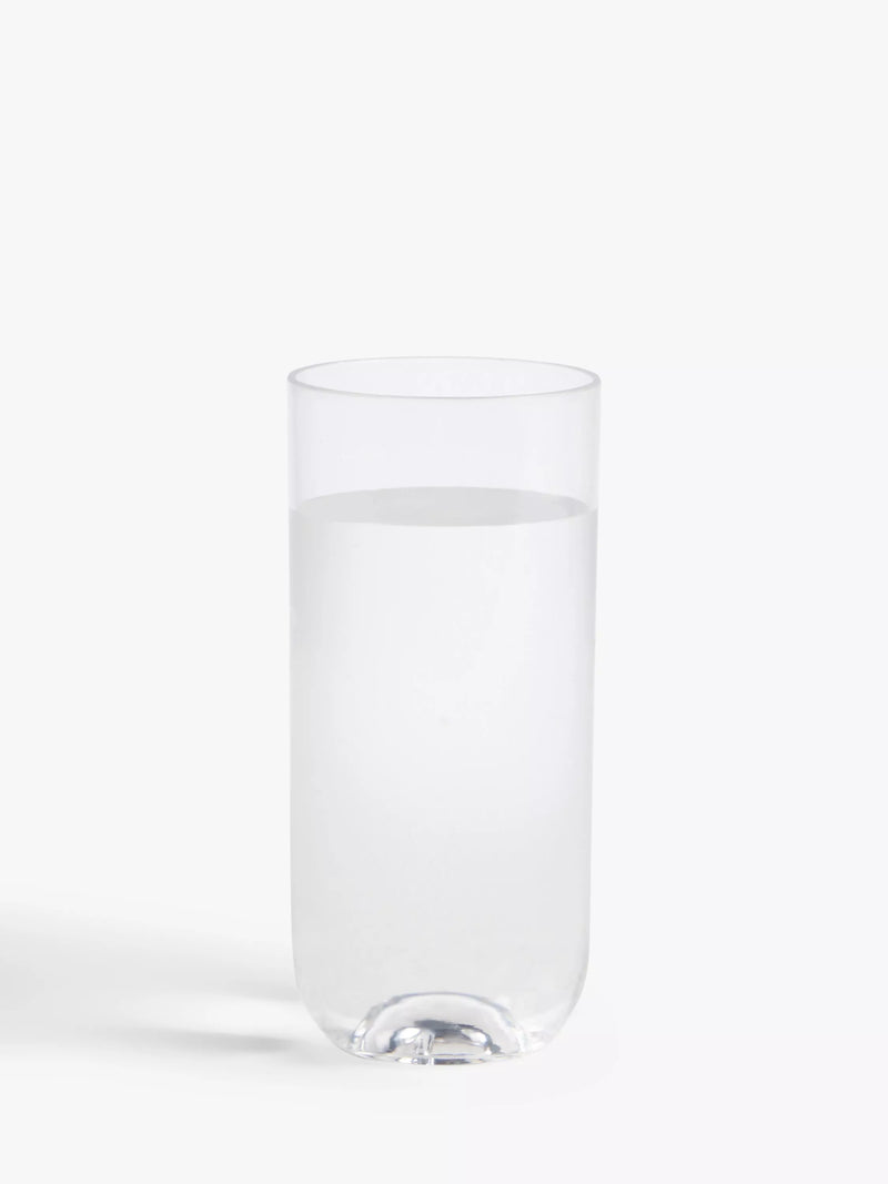 John Lewis picnic highballs set 4 clear 500ml, imported from the UK