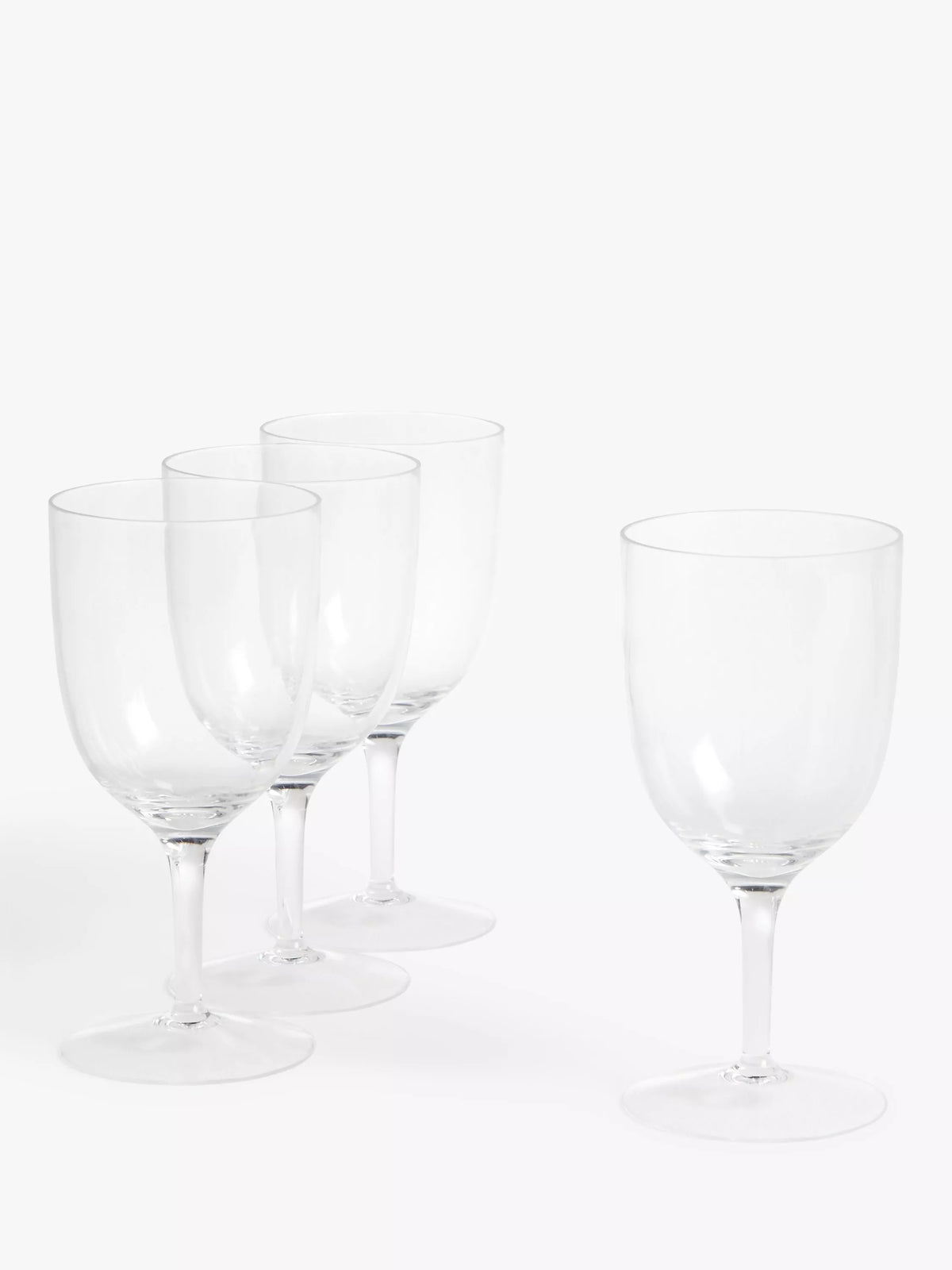 John Lewis wine glasses set of 4 420ml, imported from the UK