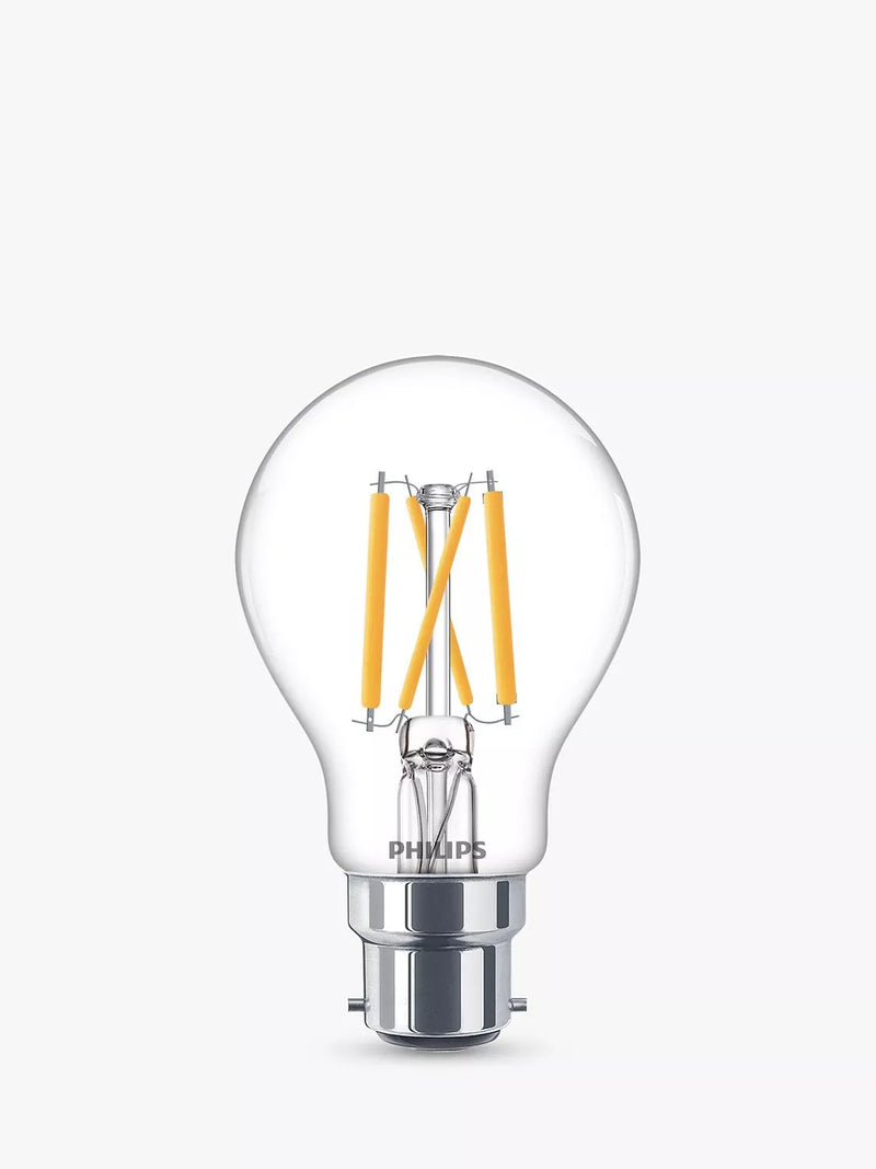 Philips LED light bulb dimmable clear 40W (British brand)