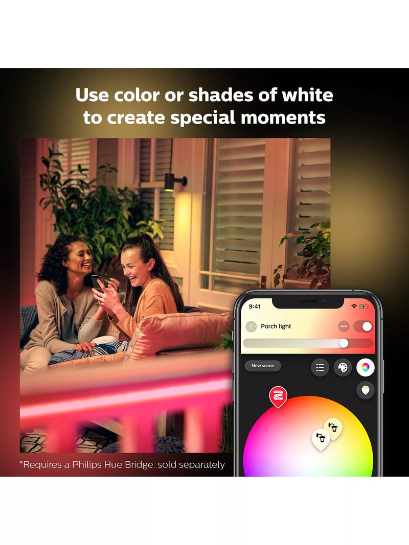 Philips Hue outdoor lightstrip White and Colour Ambiance 2 Metre (British brand)