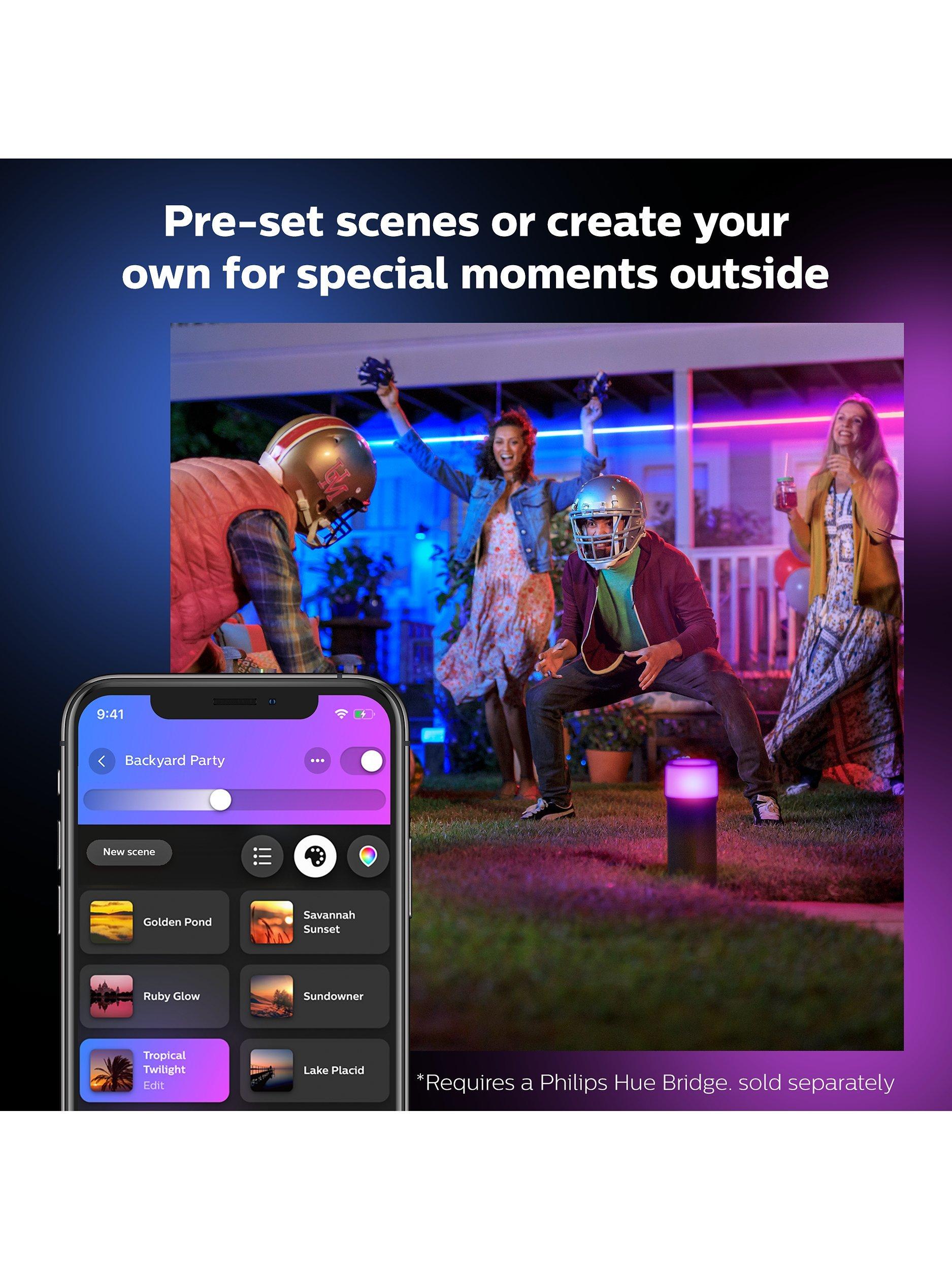 Philips Hue outdoor lightstrip White and Colour Ambiance 2 Metre (British brand)