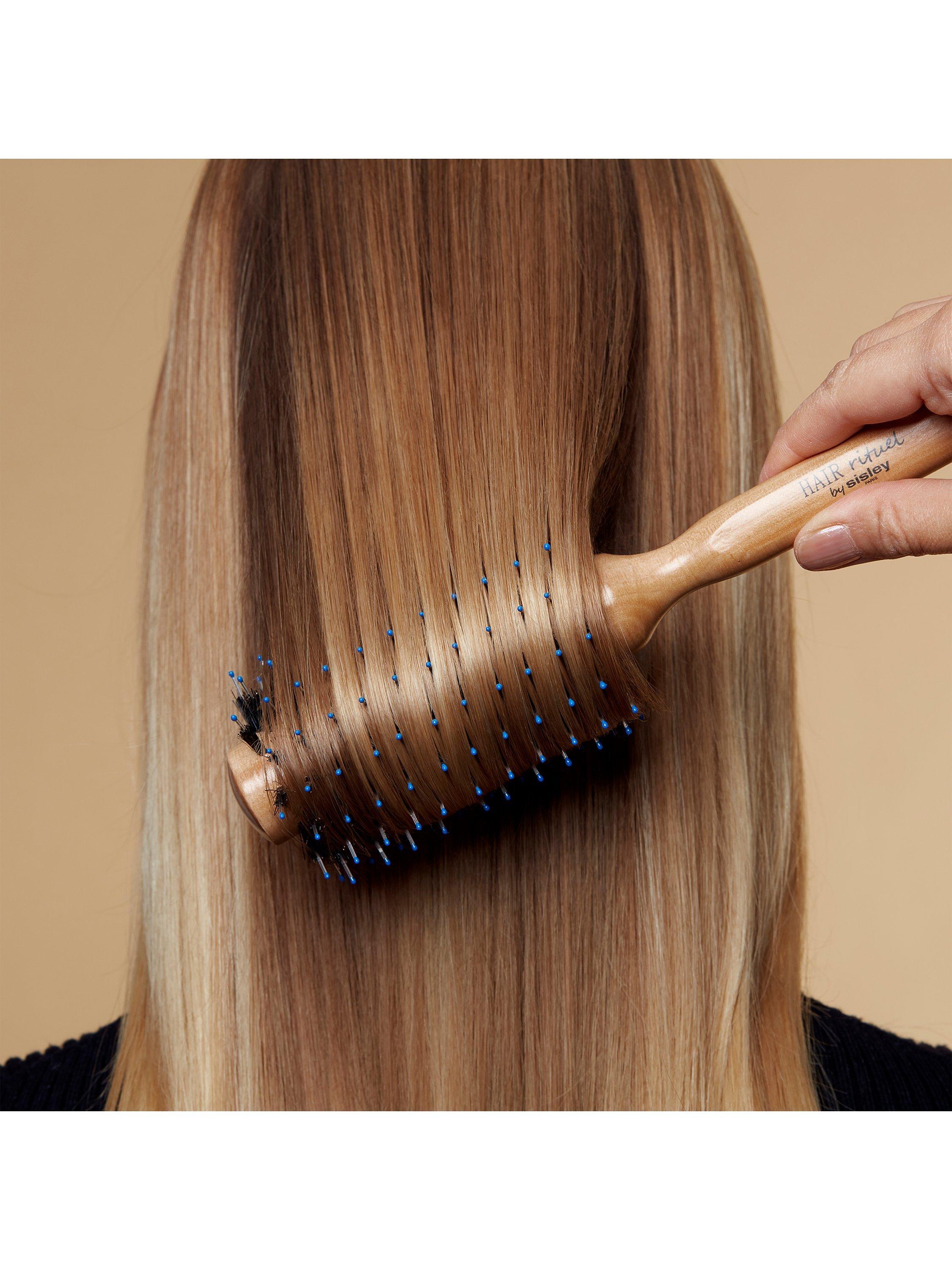 Sisley-Paris round hairbrush for thin damaged hair 23cm (British brand)