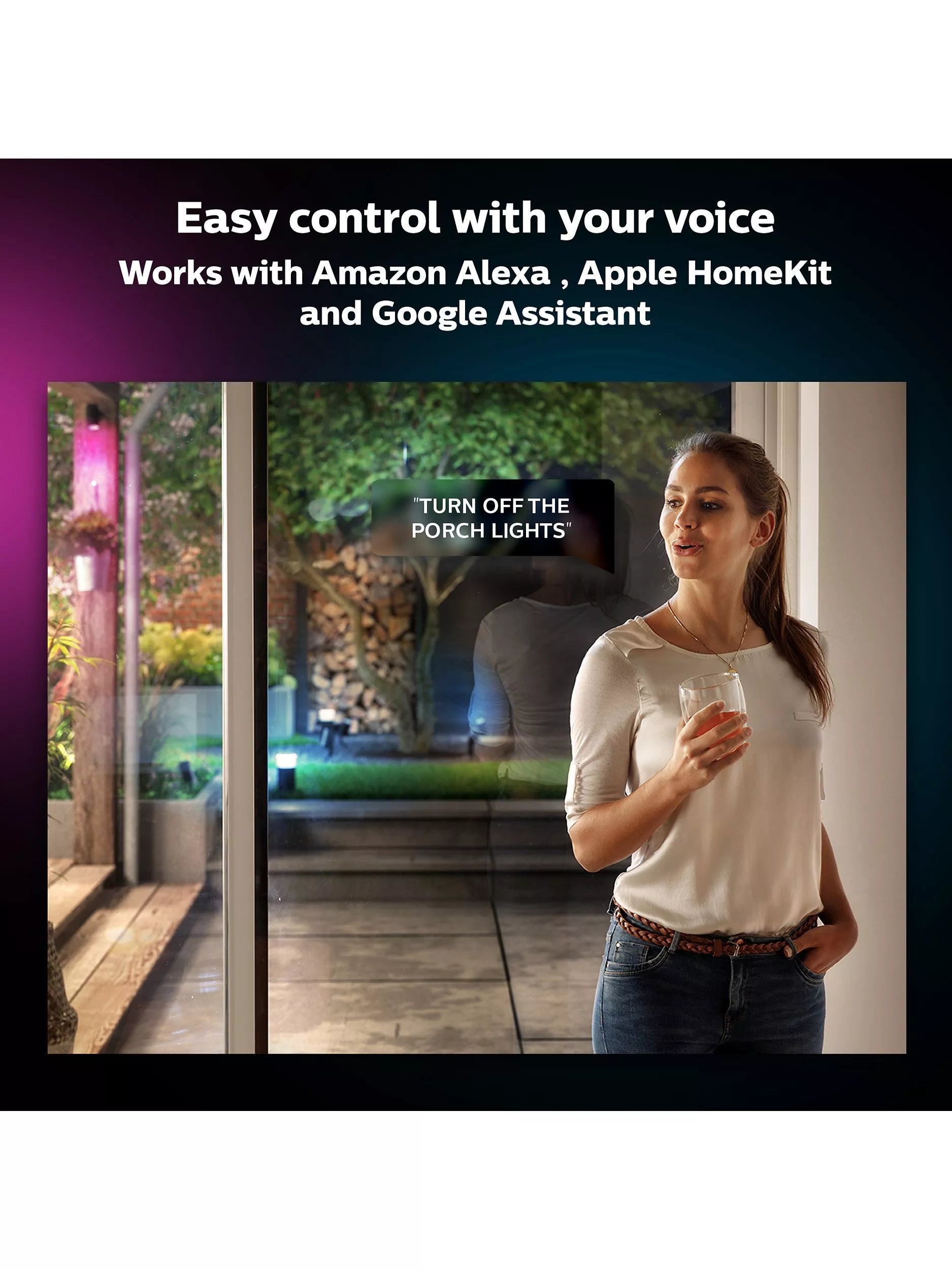 Philips Hue smart outdoor lightstrip 5m, imported from the UK